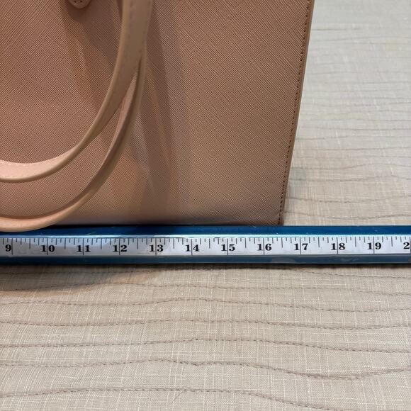 Lovevook 16.5” Peach Waterproof Office Shoulder Bag for Women - Picture 11 of 13